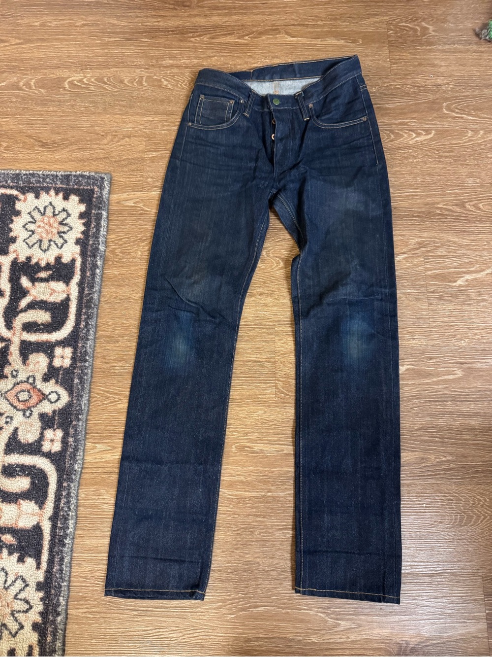 Like new 14oz Left Field NYC greaser jeans size 31w